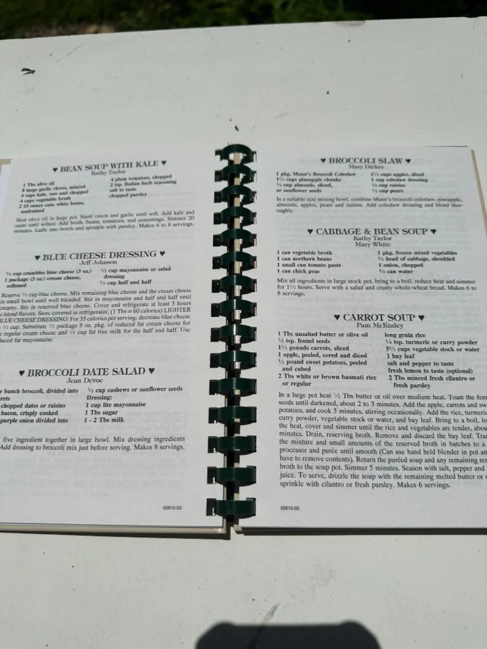 106 TASTE AND SEE ORONO ME COOKBOOK VINTAGE COPY 2003